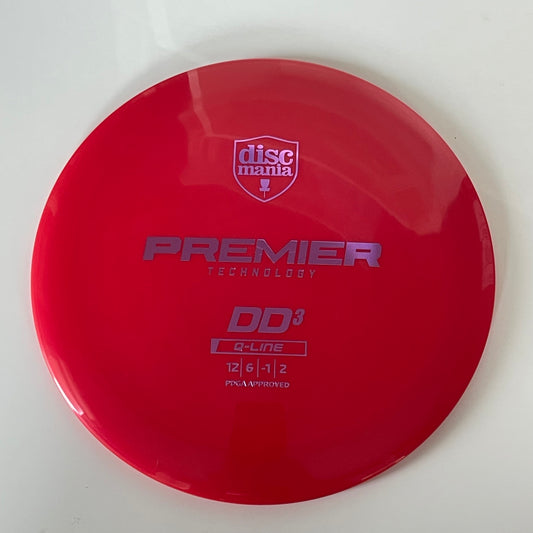 Discmania DD3 • Q-line Premier • 174 g (Red)