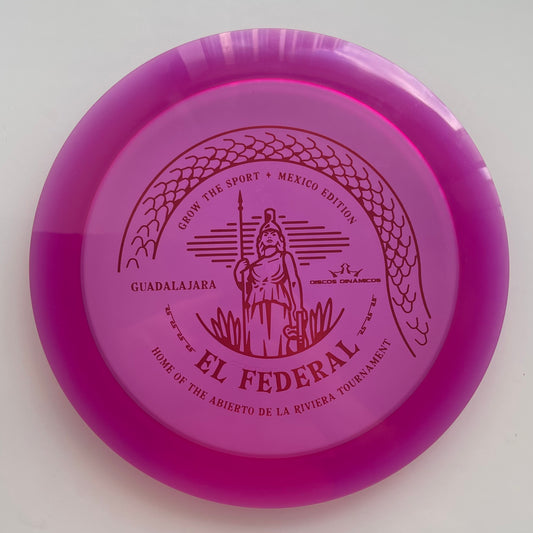 Dynamic Discs SHERIFF (Lucid) - "EL FEDERAL" Grow the Sport Mexico Edition