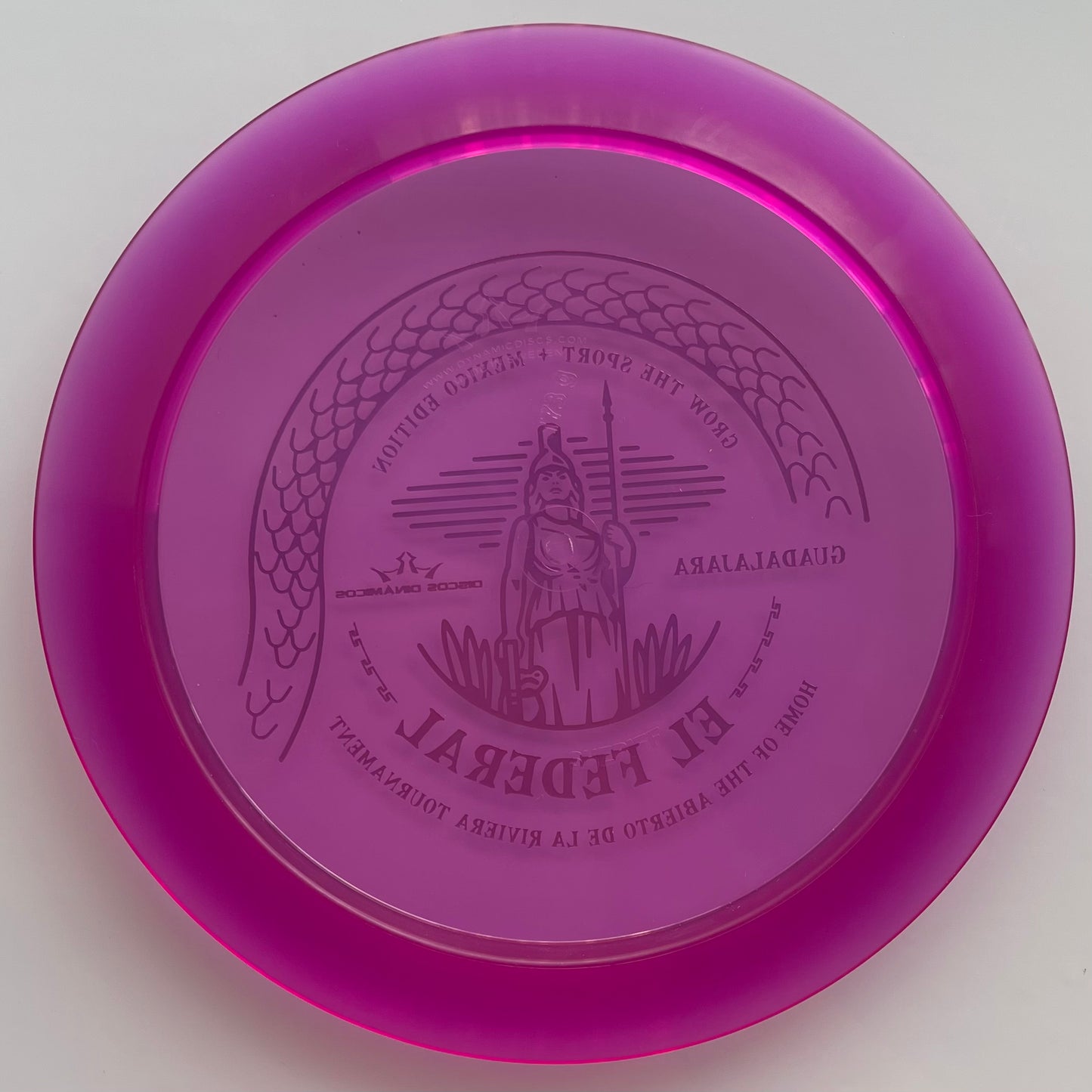 Dynamic Discs SHERIFF (Lucid) - "EL FEDERAL" Grow the Sport Mexico Edition