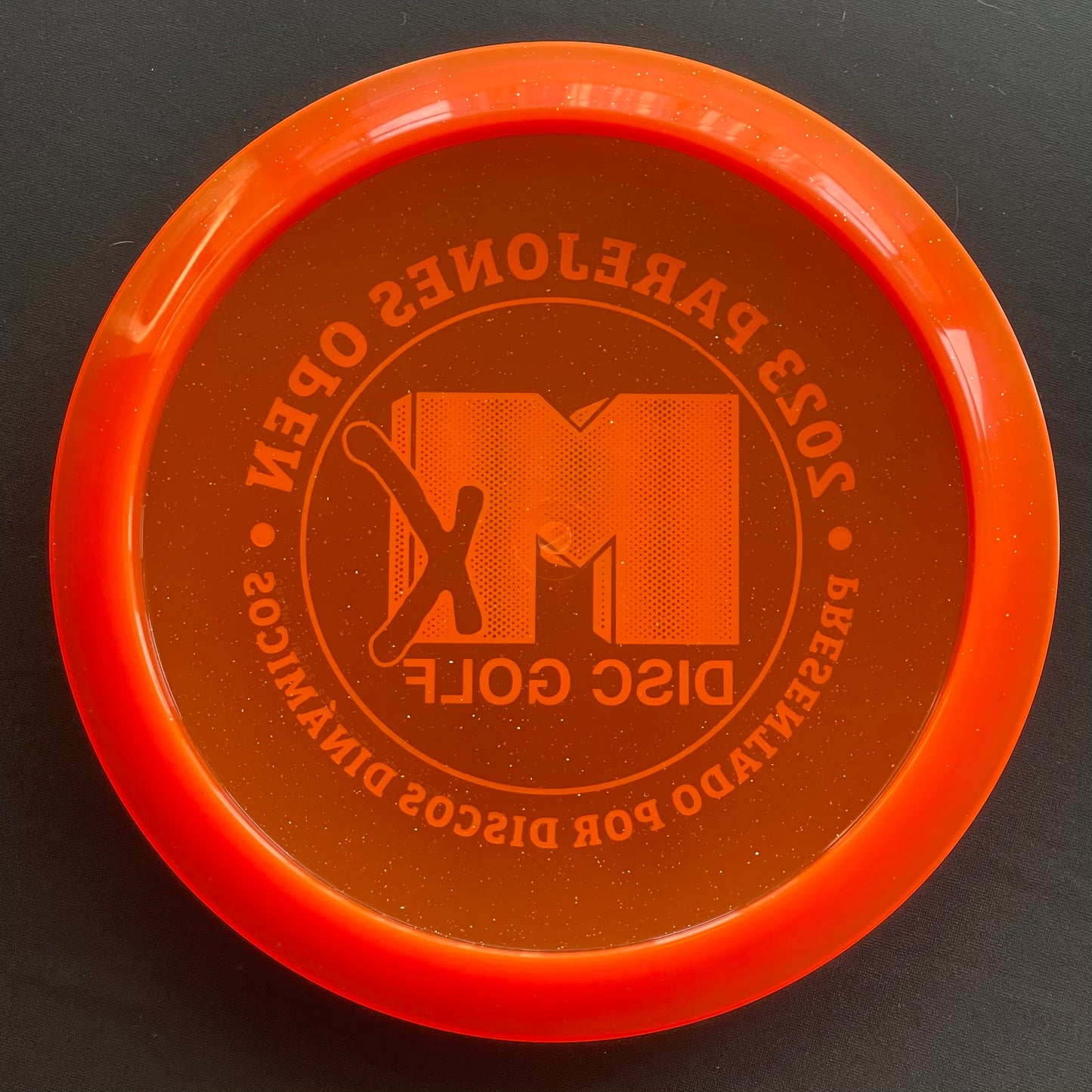 Westside HATCHET (VIP Sparkle) Orange -Gold Parejones Stamp