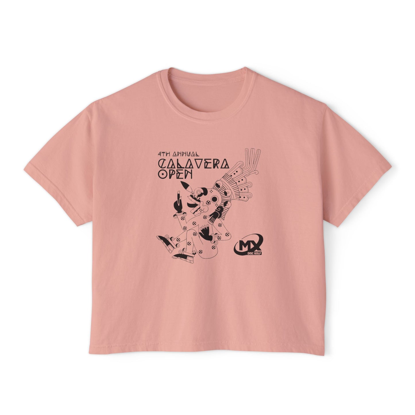 4th Annual Calavera Open Women's Boxy Tee - Mx disc golf