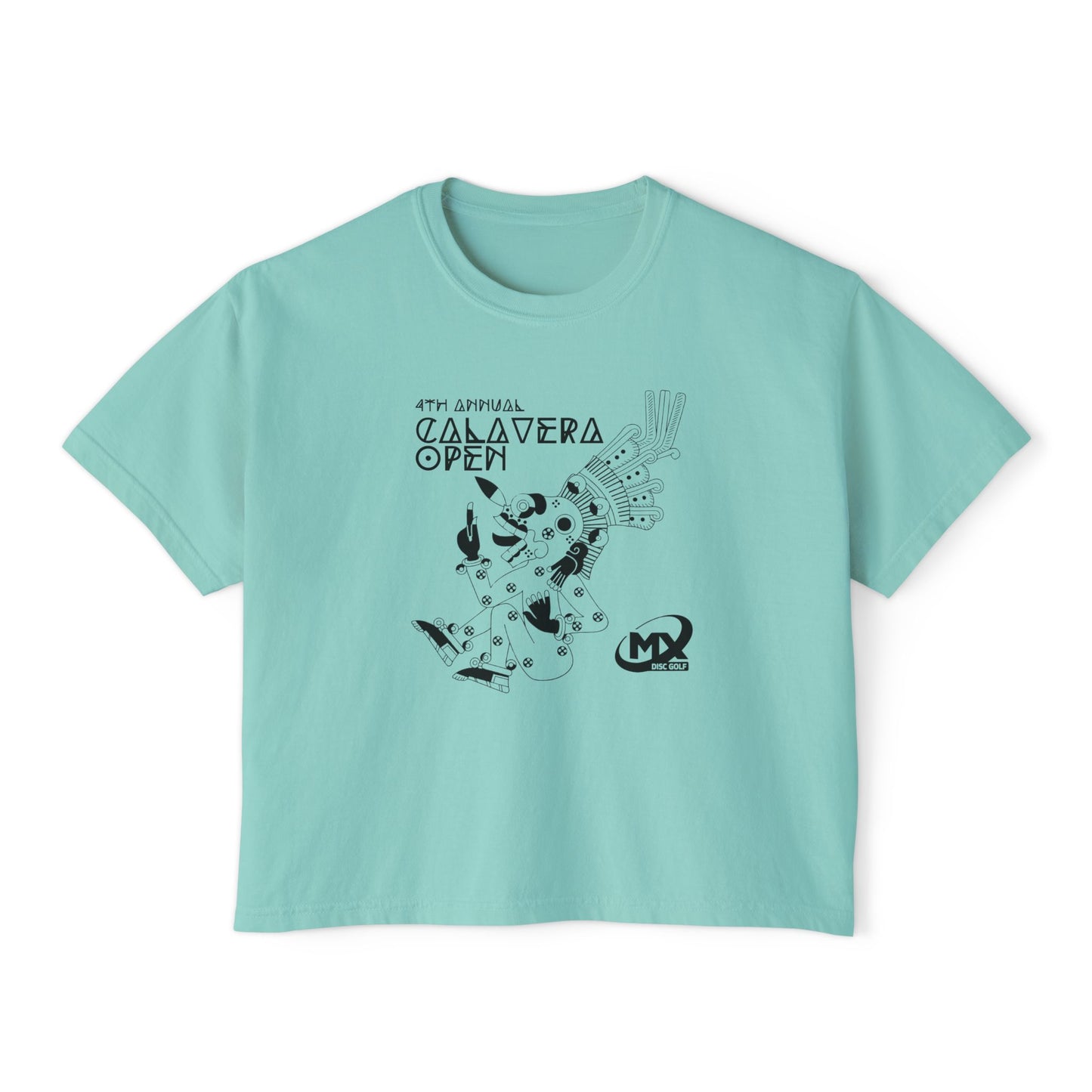4th Annual Calavera Open Women's Boxy Tee - Mx disc golf