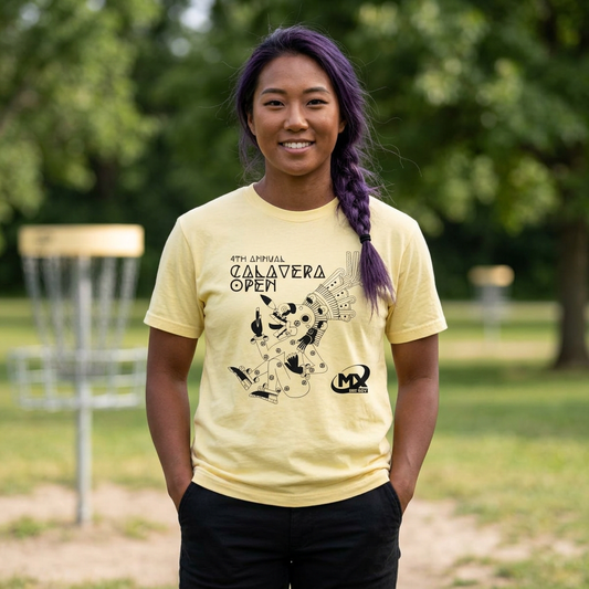 4th Annual Calavera Open Women's Boxy Tee - Mx disc golf