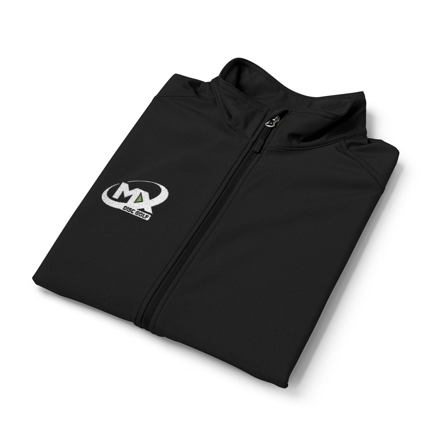 Men's Soft Shell Vest mx disc golf logo