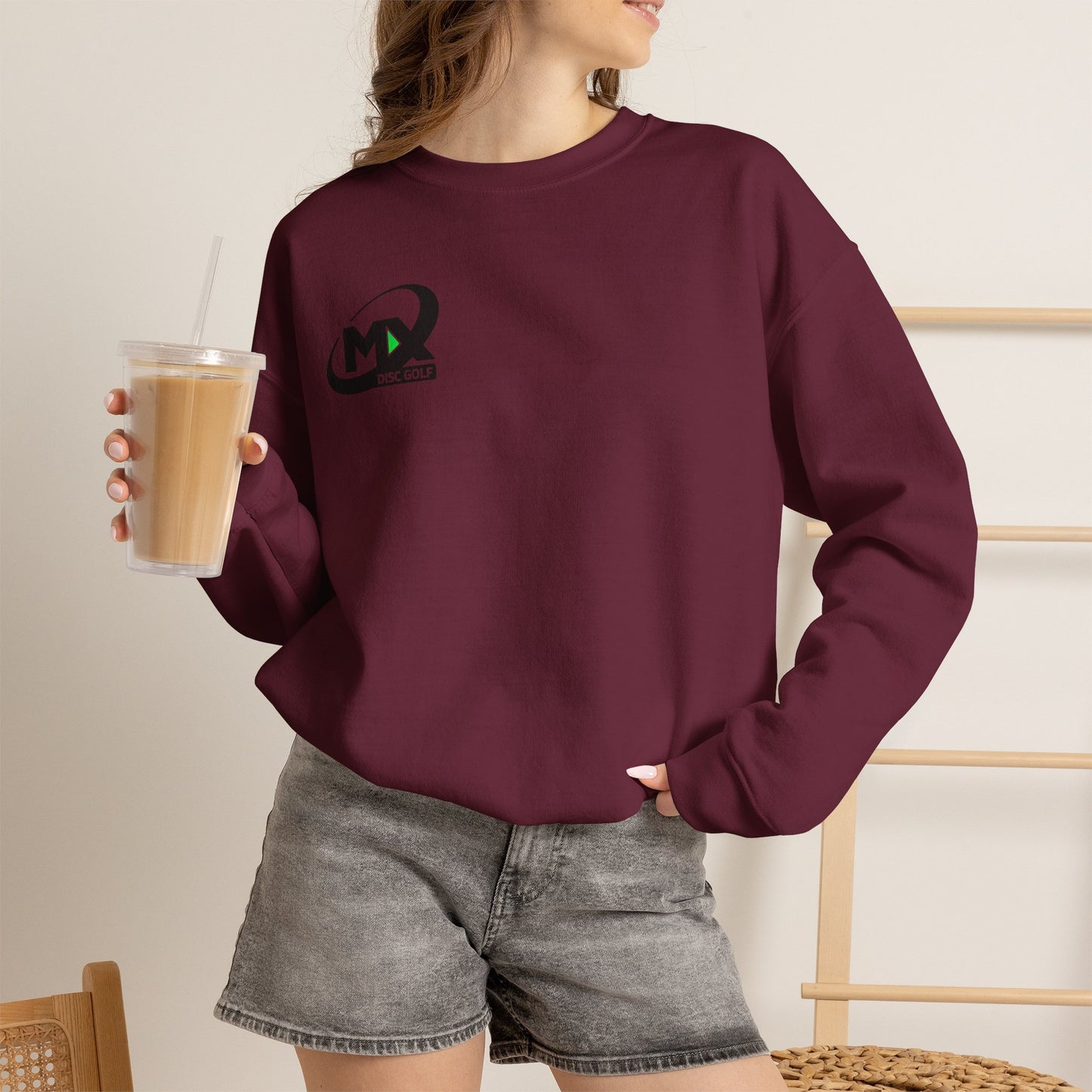 Disc Golf Unisex Crewneck Sweatshirt - Perfect Gift for Disc Golf Lovers, Sports Apparel, Cozy Layering, Casual Wear, Everyday Comfort