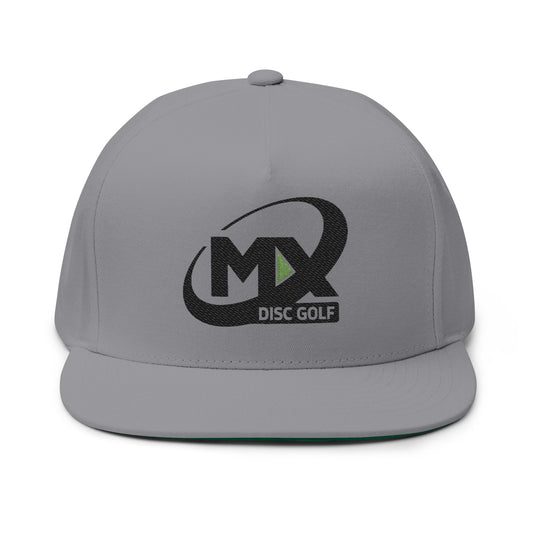 Flat Bill Cap - Embroidered Logo MX Disc Golf