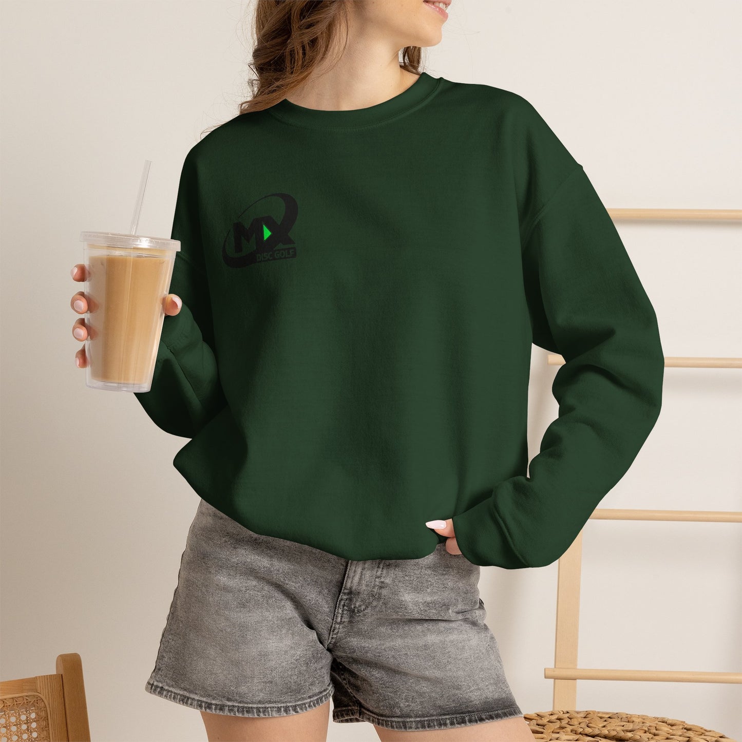 Disc Golf Unisex Crewneck Sweatshirt - Perfect Gift for Disc Golf Lovers, Sports Apparel, Cozy Layering, Casual Wear, Everyday Comfort