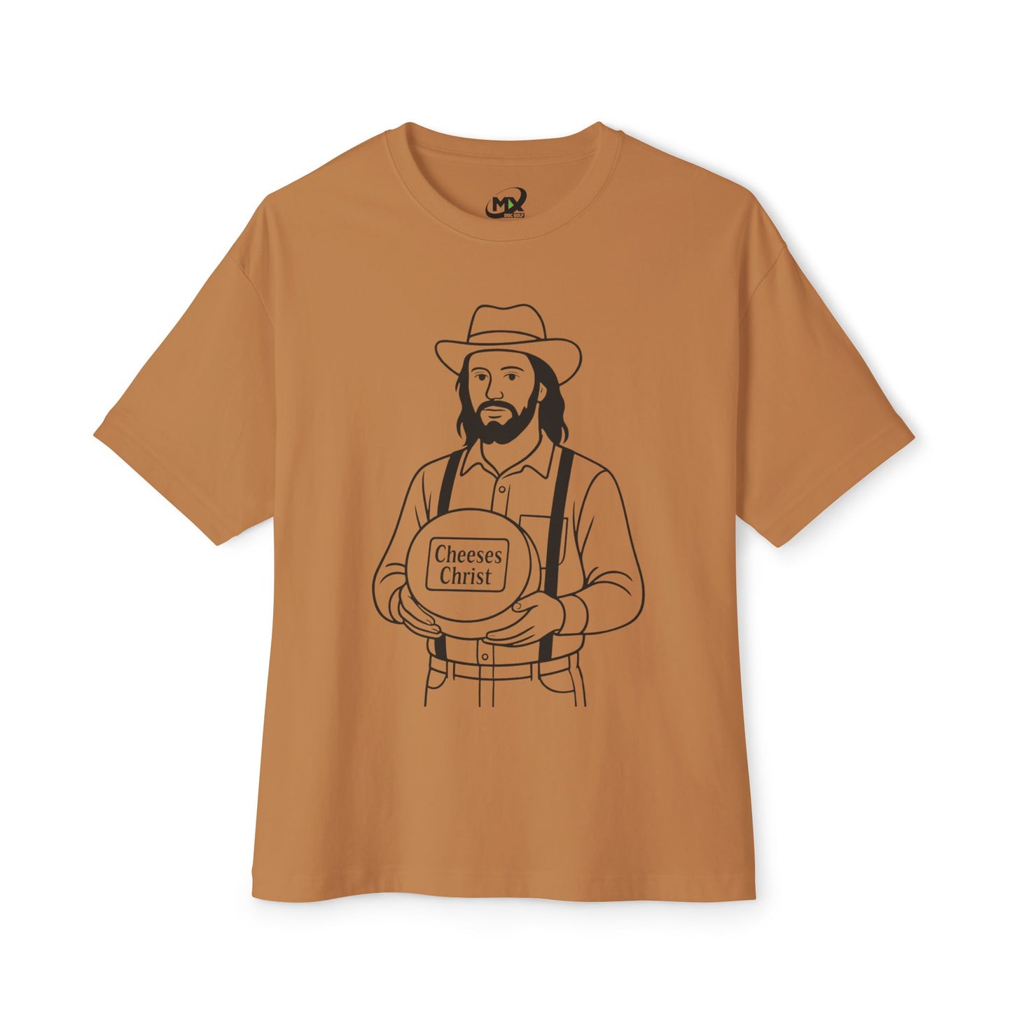 Cheeses Christ Unisex Oversized Cotton T-shirt