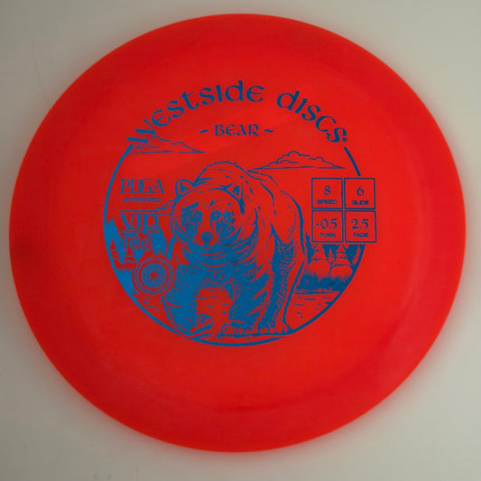 Westside Discs BEAR (First Run) • Orange VIP plastic • 167g