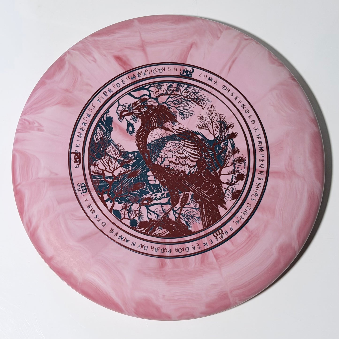 Dynamic Discs AGENT • Red • Misprint stamp • Burst