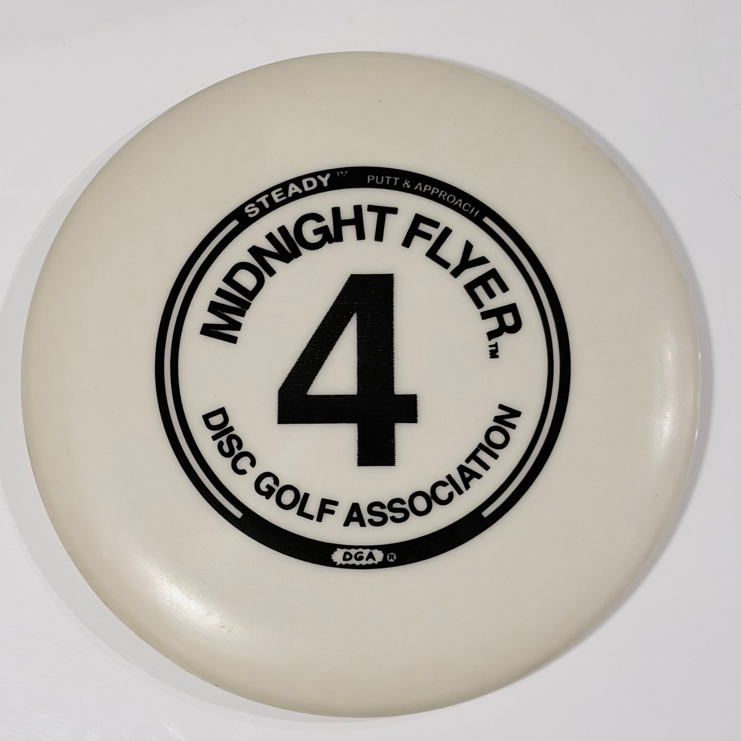 [USED] DGA MIDNIGHT FLYER #4 • GLOW STEADY • 176 g