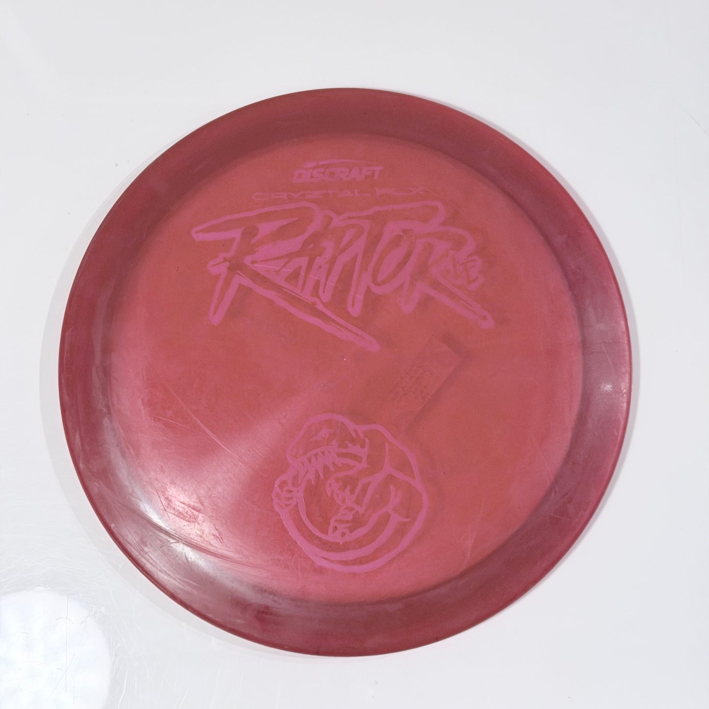[USED] Discraft RAPTOR • Cryztal FLX • Red • 175 g