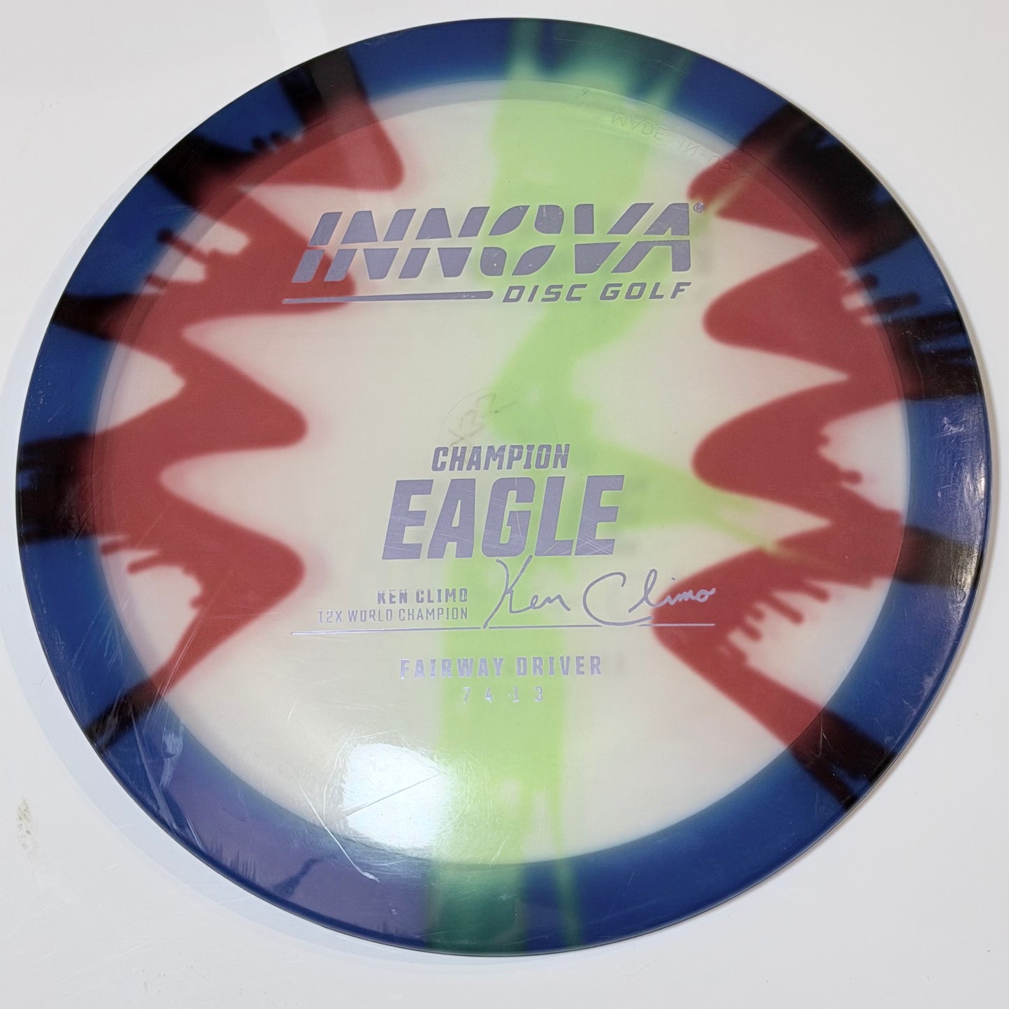 [USED] Innova EAGLE • Ken Climo 12x • Tye-Dye Champion • 175 g