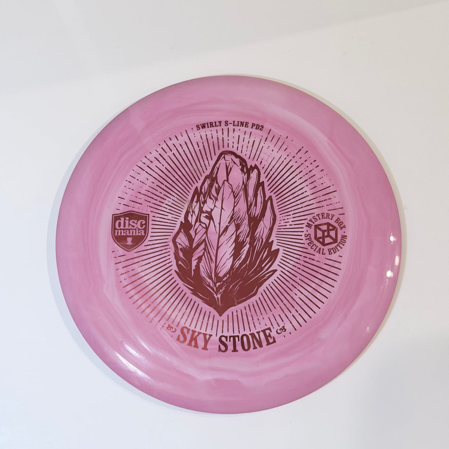 [USED] Discmania PD2 • Sky Stone • Swirly S-line • Pink • 174 g