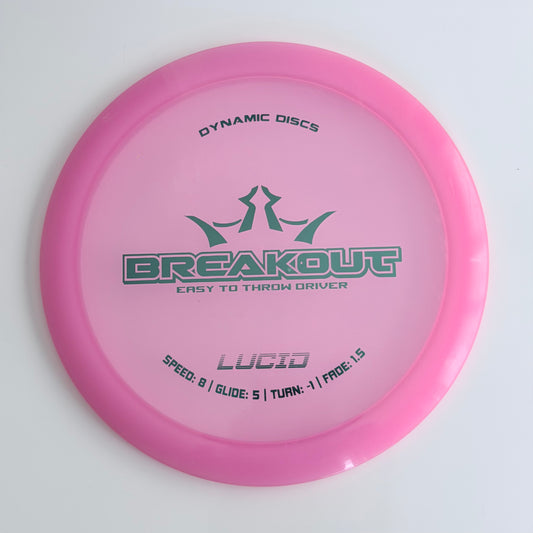 [USED] Dynamic Discs BREAKOUT • Lucid • 154 g
