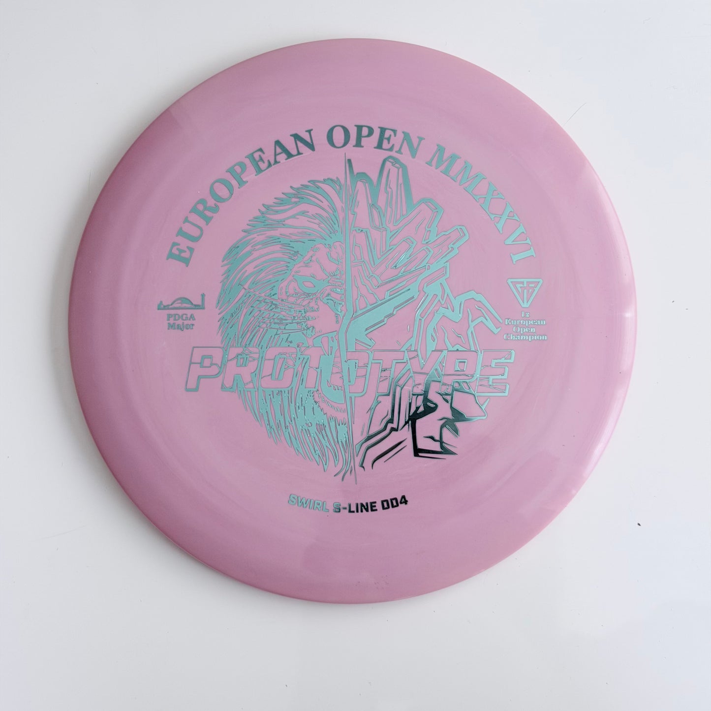 Discmania DD4 • Swirl S-Line • 175 g (Prototype) (Pink)