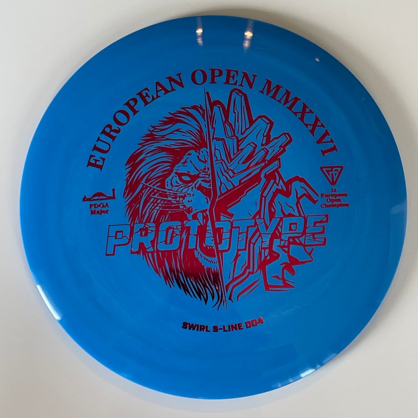 Discmania DD4 • Swirl S-Line • 175 g (Prototype)