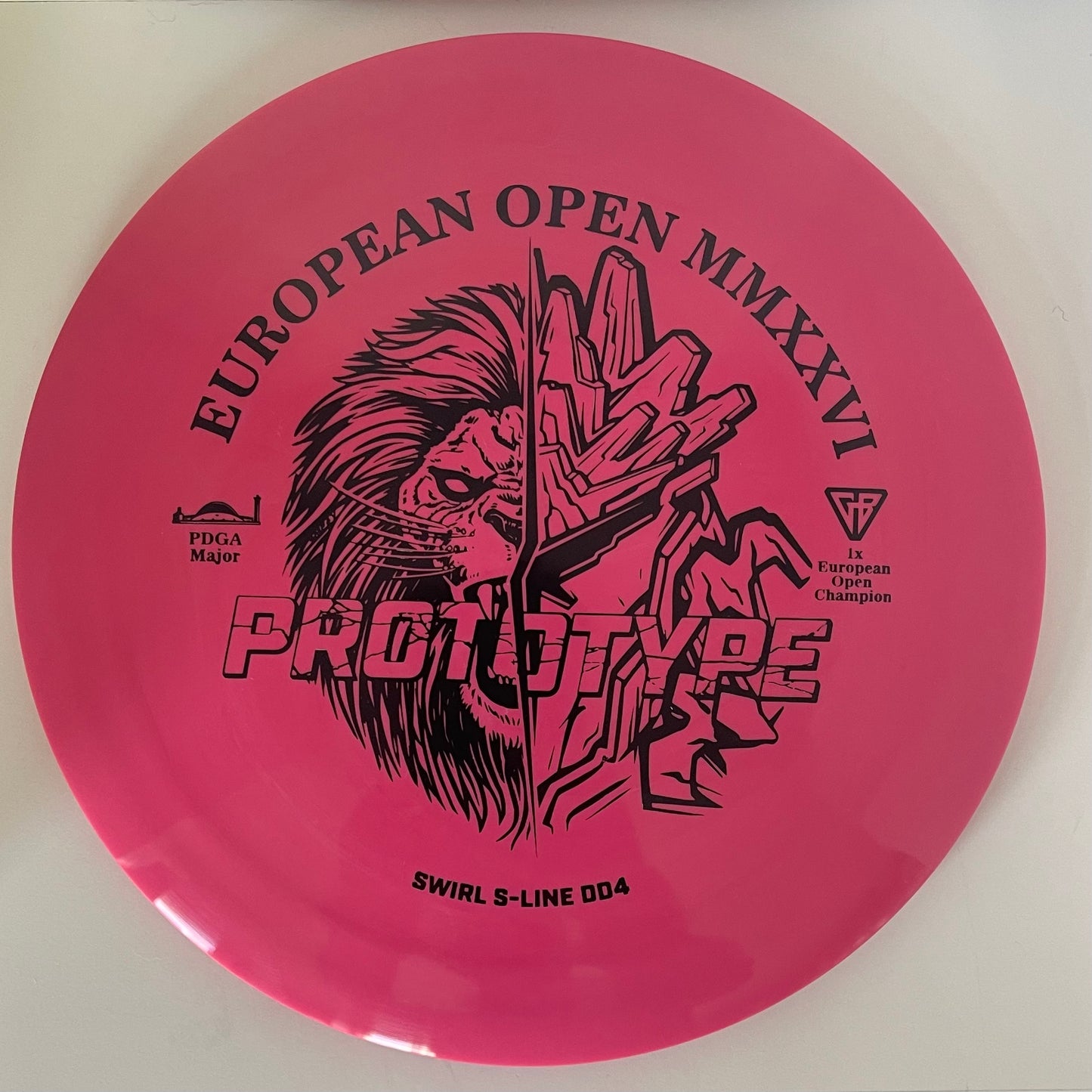 Discmania DD4 • Swirl S-Line • 175 g (Prototype) (Pink)