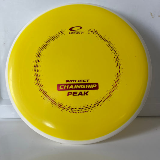 Latitude 64 PEAK • Project ChainGrip • Prototype • Yellow/White •  173 g