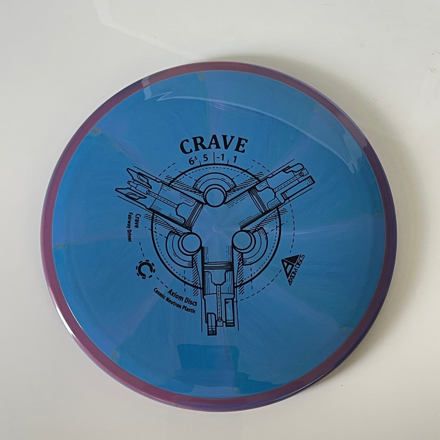 Axiom CRAVE • Neutron • Blue • 173 g