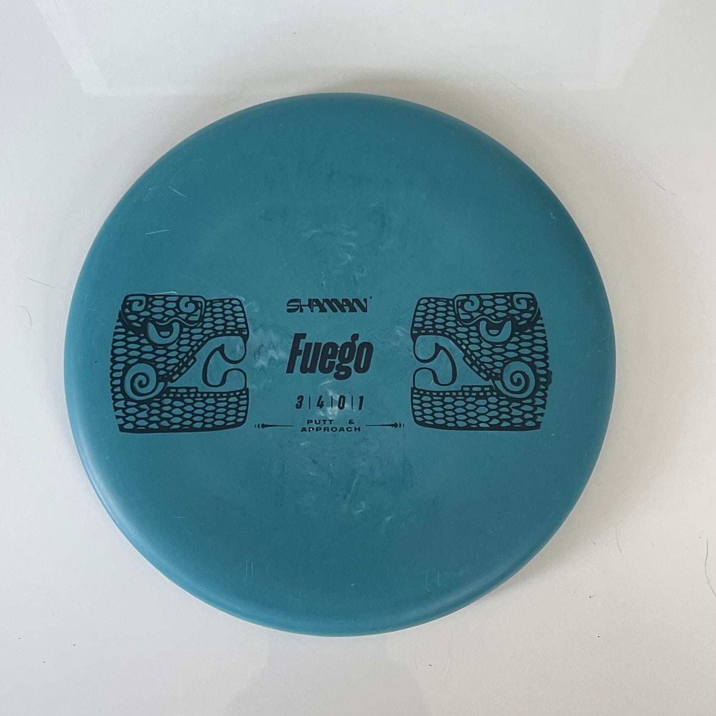 Shaman FUEGO • Blue • First ever PDGA-approved disc from Mexico