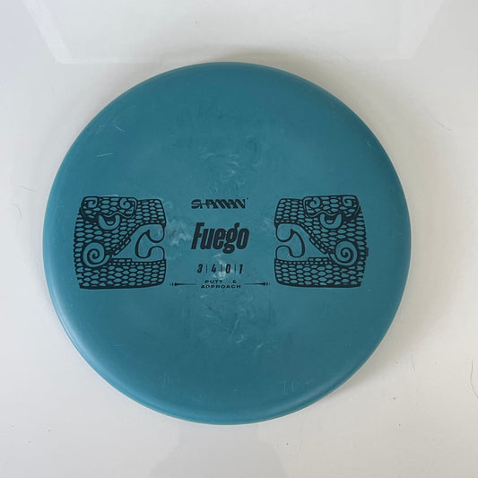 Shaman FUEGO • Blue • First ever PDGA-approved disc from Mexico