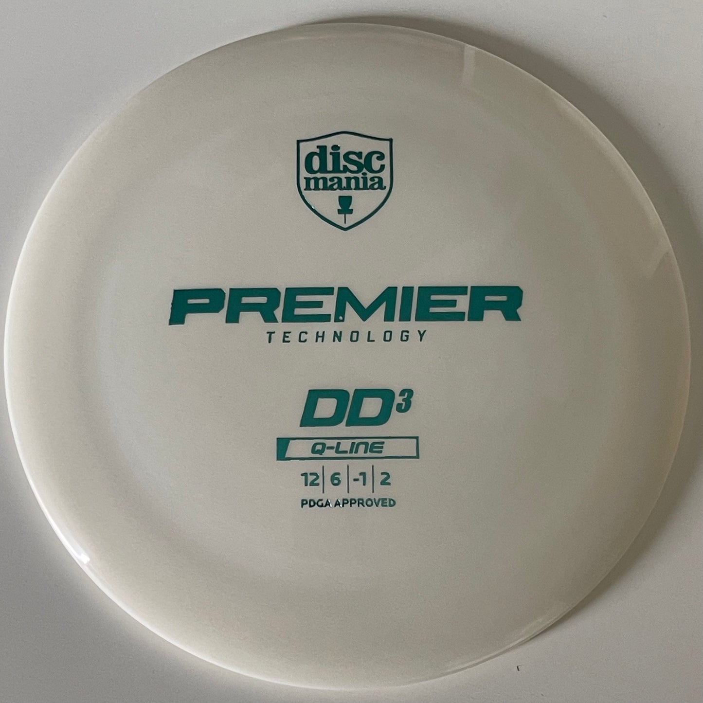 Discmania DD3 • Q-line Premier • 169 g (White)