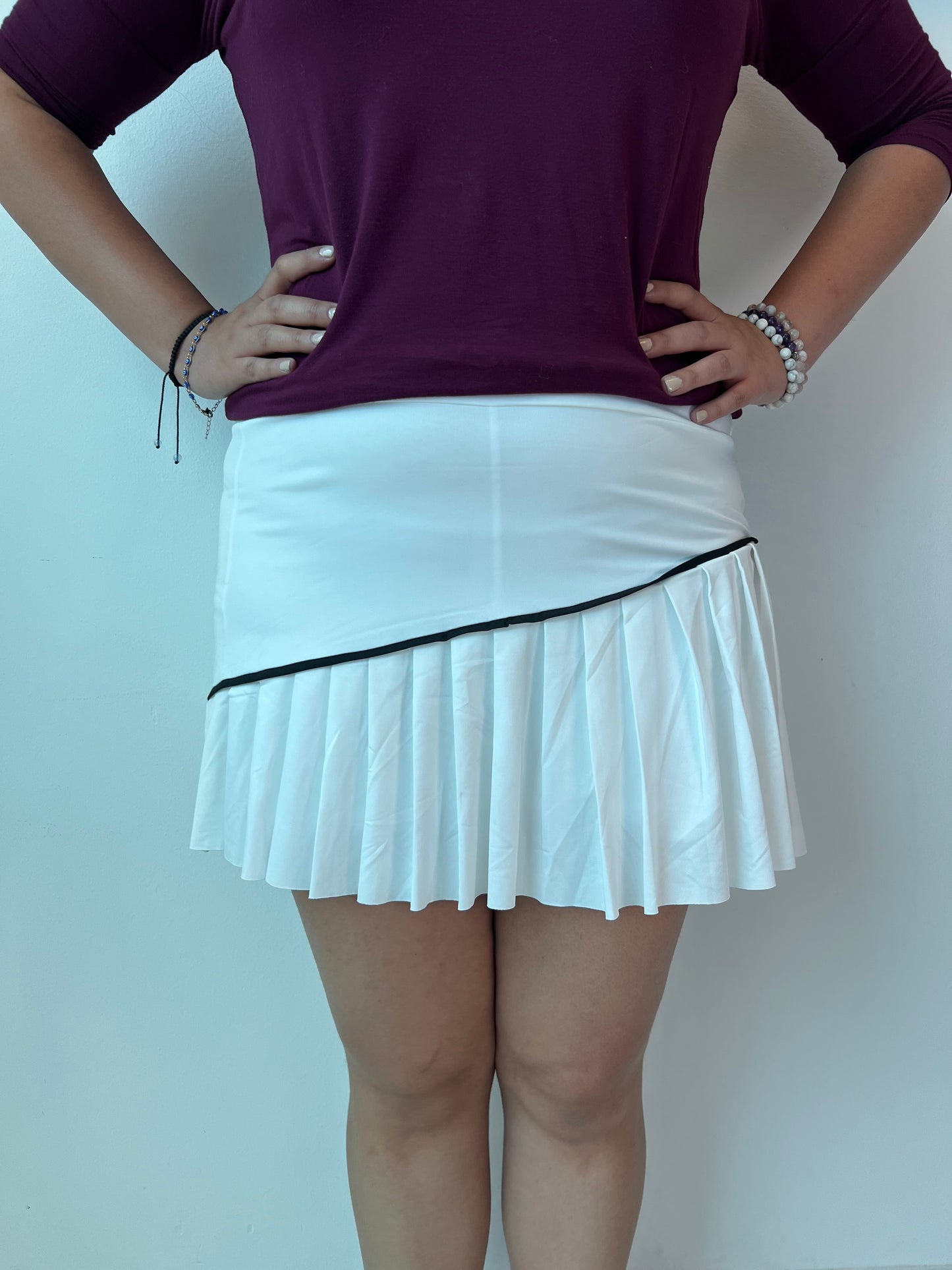 Falda deportiva - dos colores.