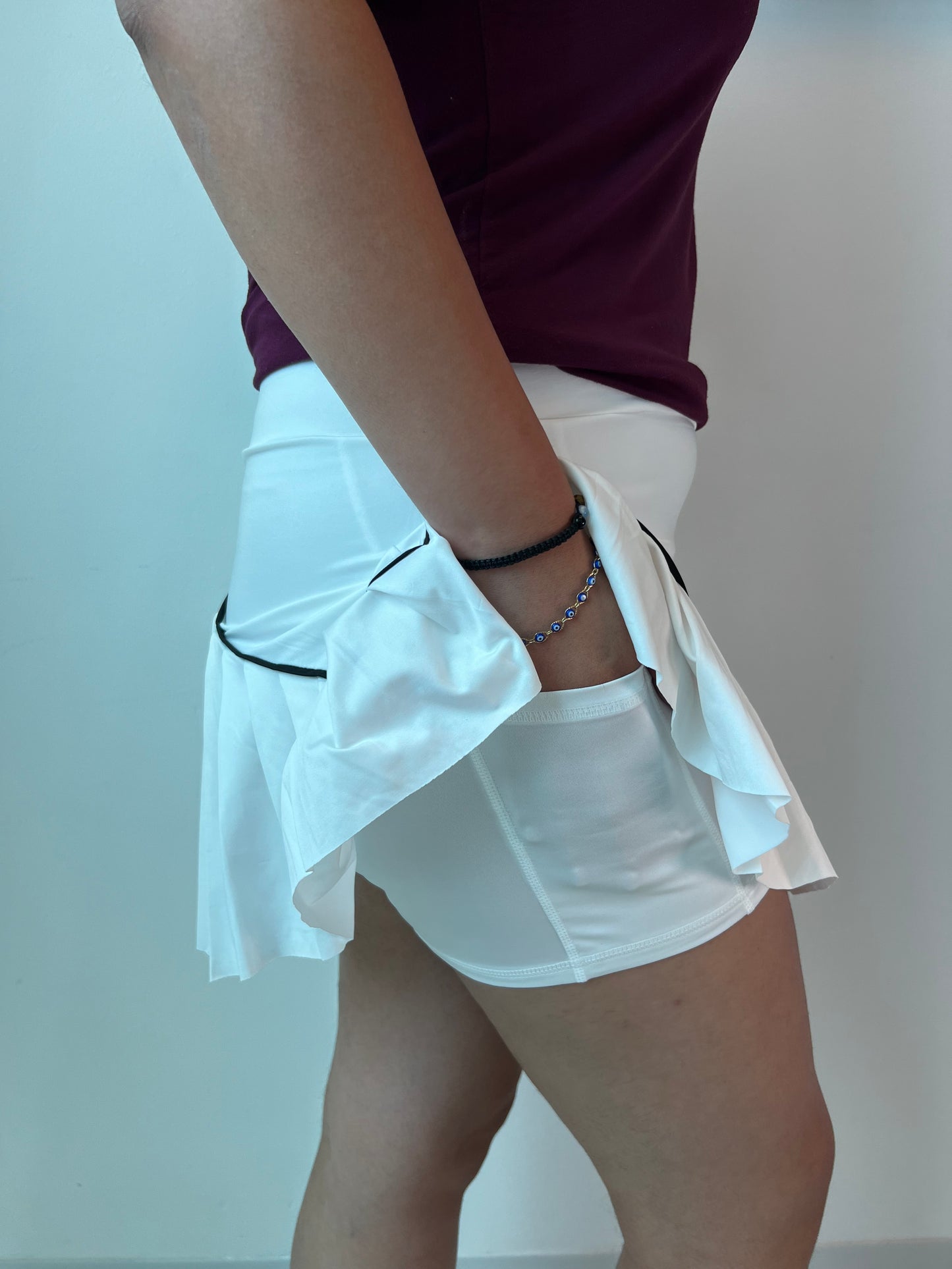 Falda deportiva - dos colores.
