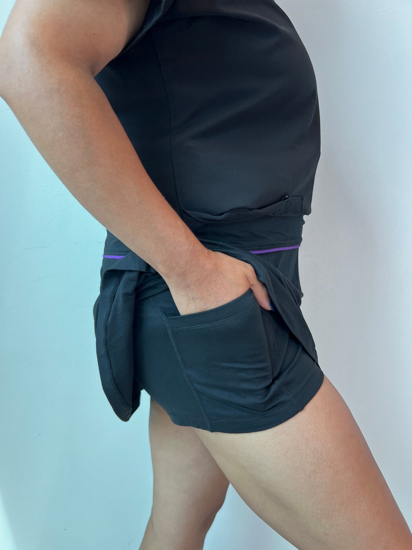 Falda deportiva - dos colores.