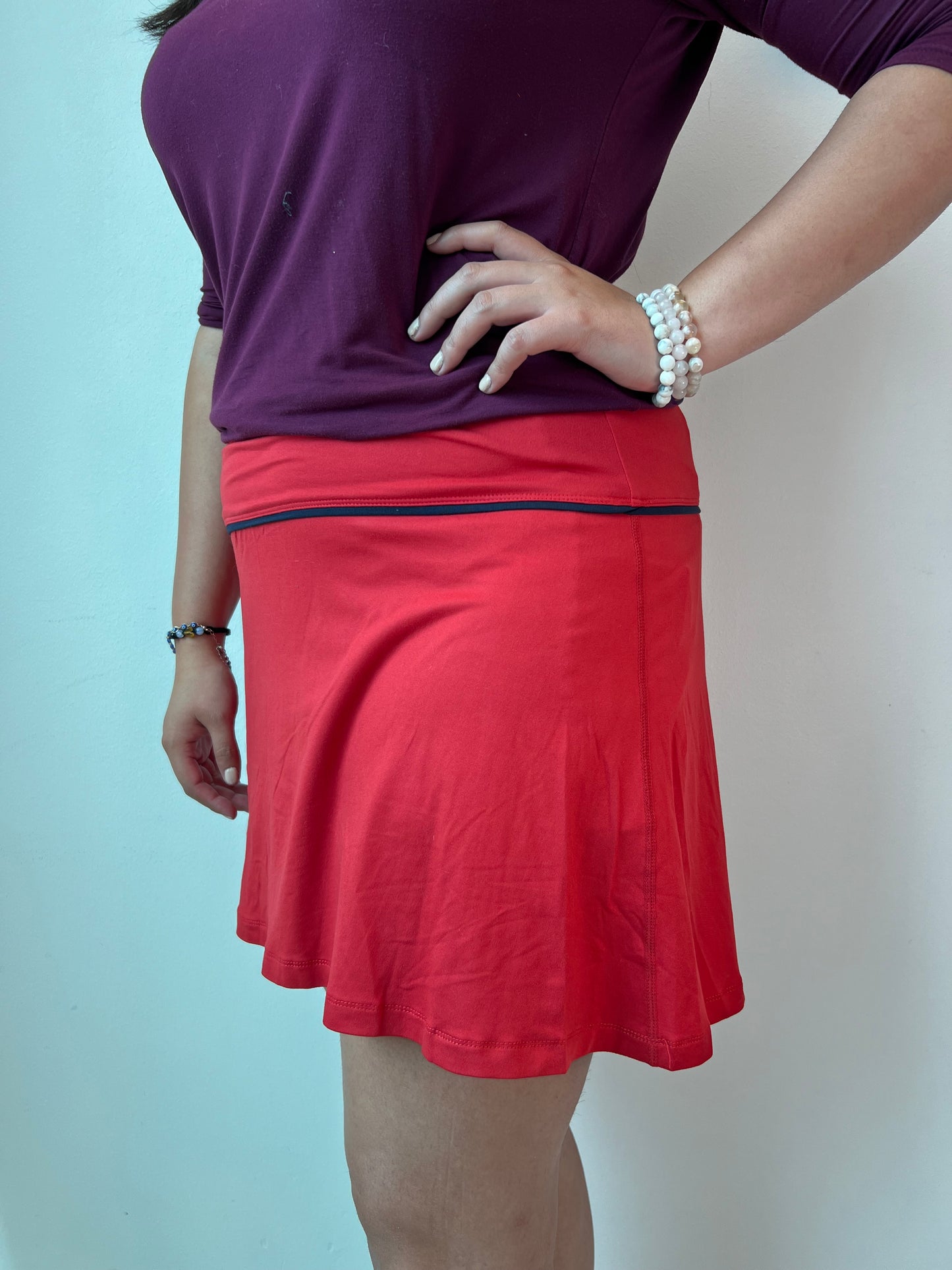 Falda deportiva - dos colores.